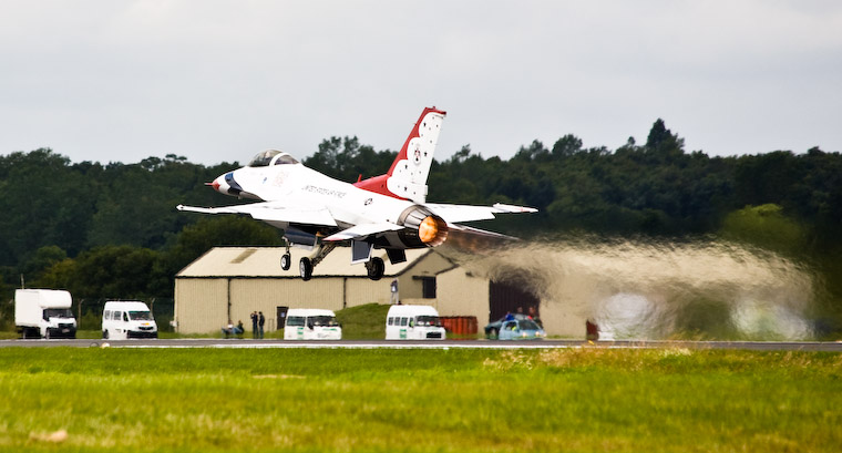 Nice view of the afterburner // Pridavne spalovani pri startu