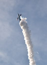 Controlled stall, the plane started falling down while having nose up! // Kontrolovany pad po ocase