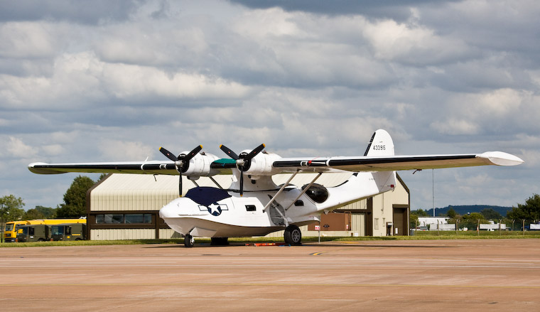 These flying boats are mostly known for their anti-submarine role during WWII // Catalina plnila za 2. svetove valky mnoho uloh, nejcasteji utok na ponorky