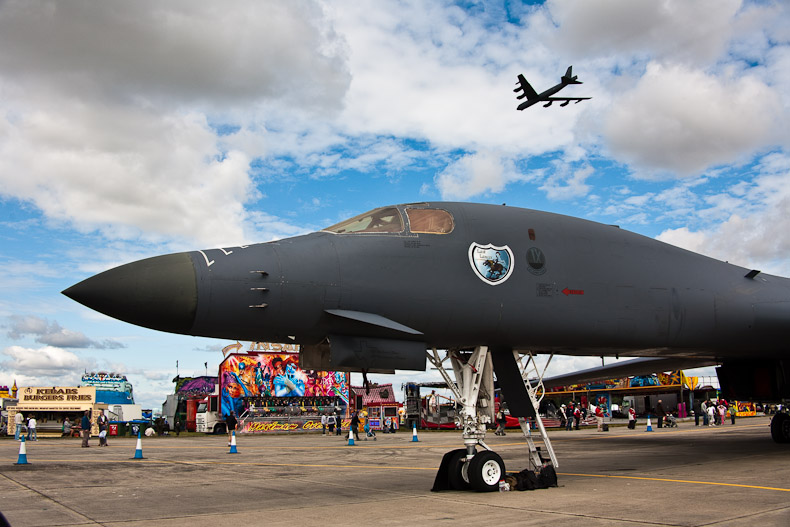 B-1B Lancer & B-52 Stratofortress - U.S. strategic bombers