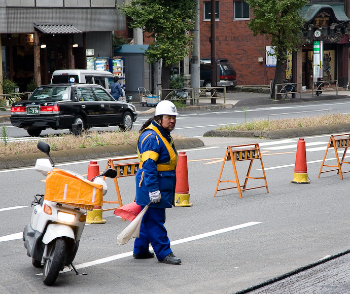 Road maintenance worker // Silničář