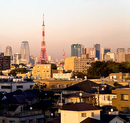Tokyo tower from distance // Tokijská věž